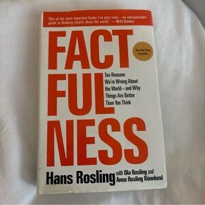 Factfulness Book by Hans Rosling
